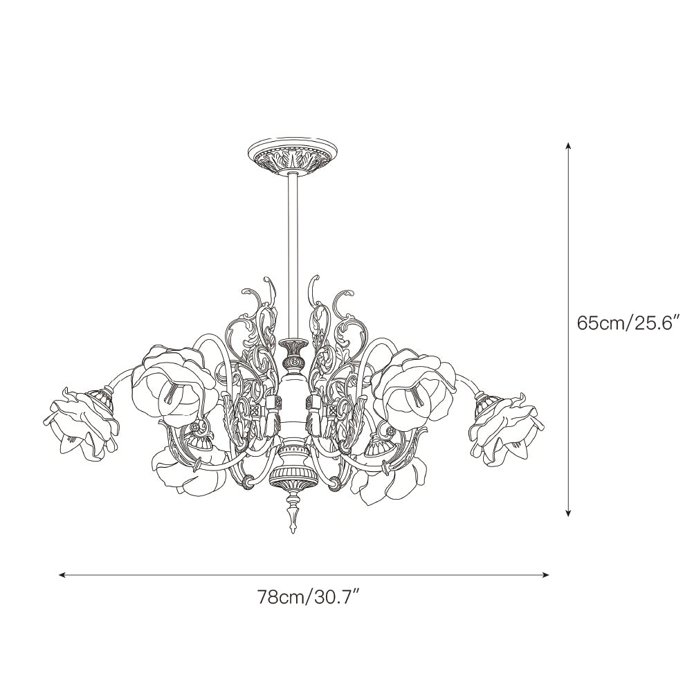 Georgian Gardens Chandelier