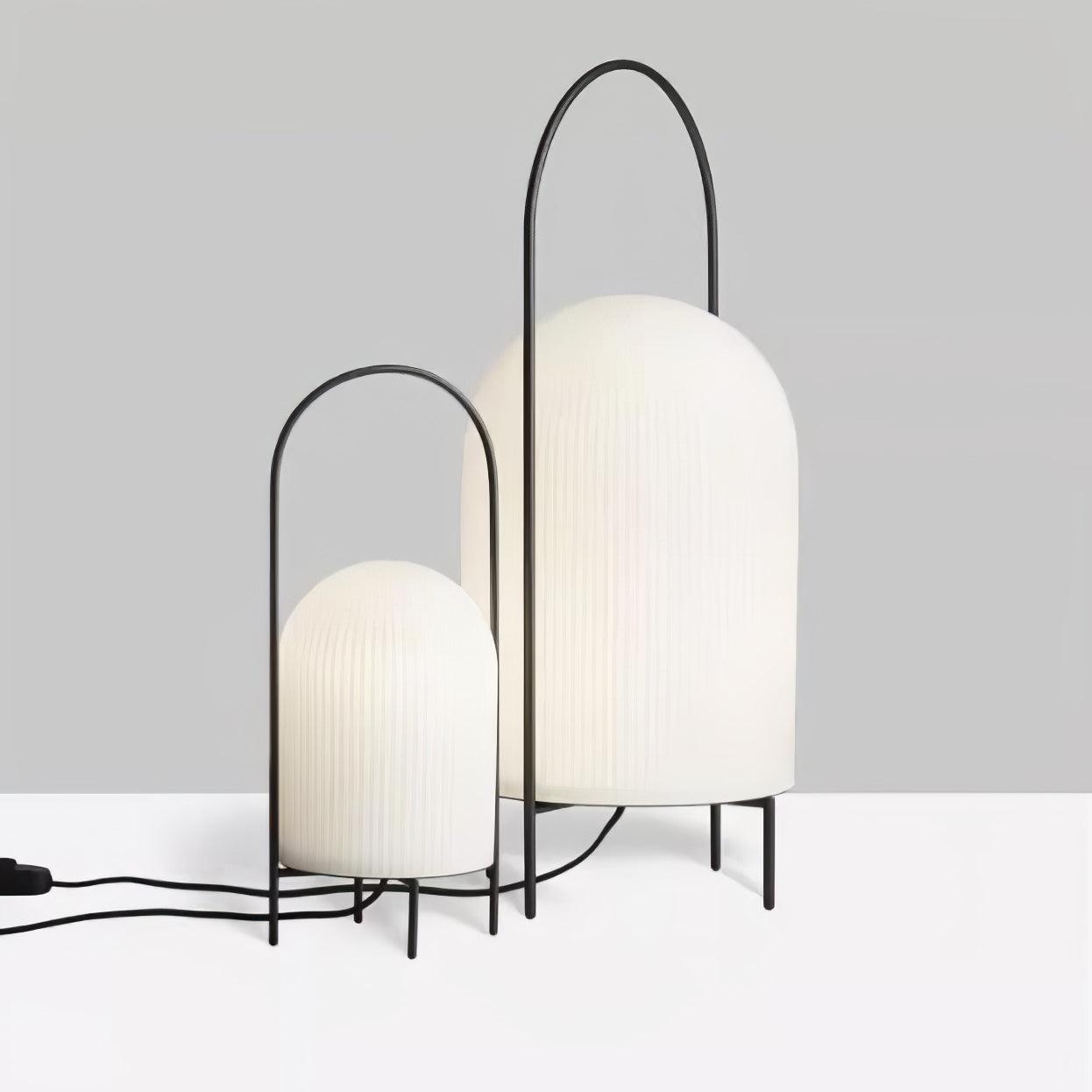 Firaie Glass Minimalist Table Lamp