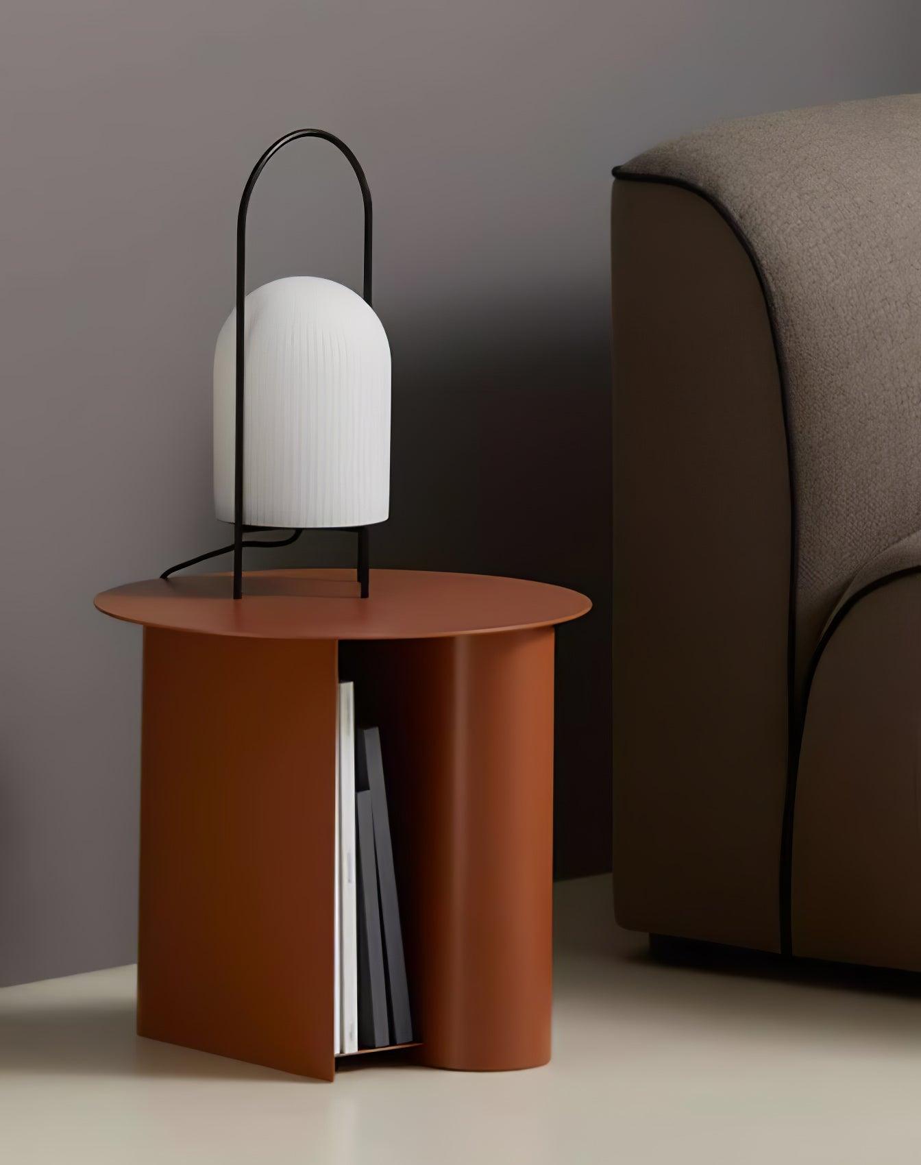 Firaie Glass Minimalist Table Lamp
