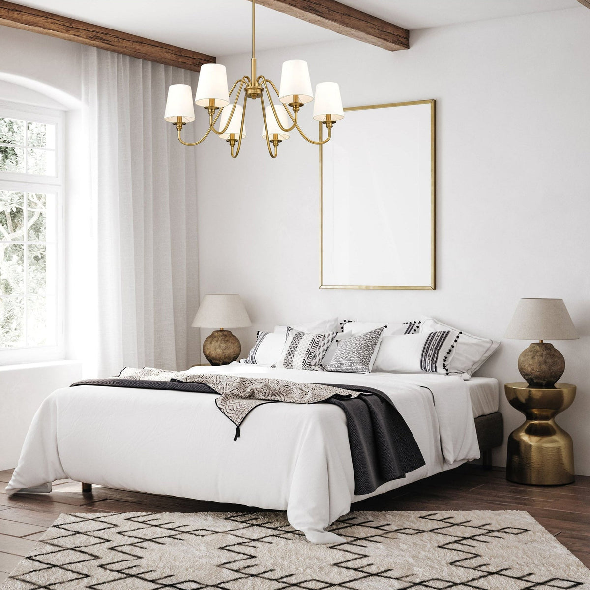 Auraena Brass Chandelier