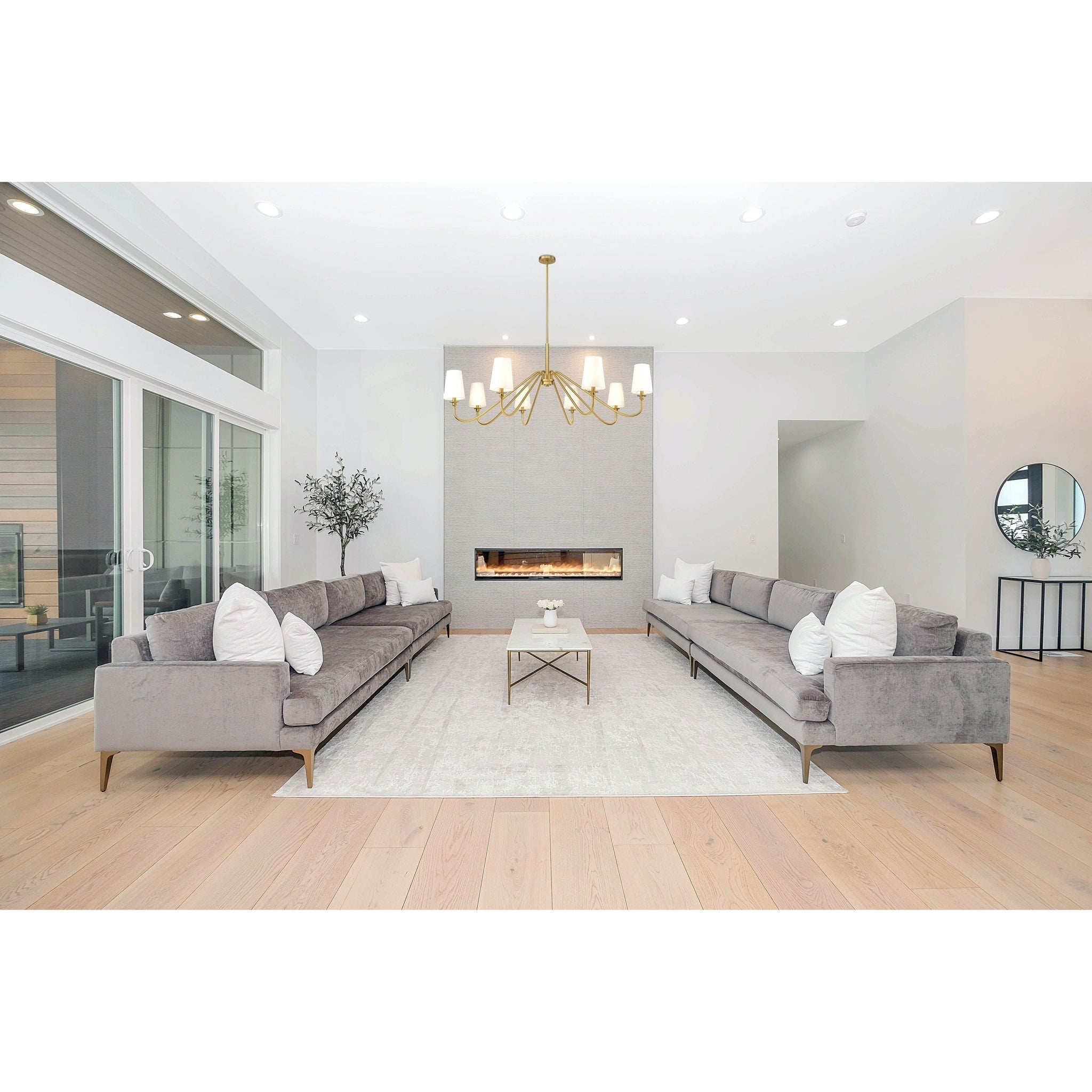 Auraena Brass Chandelier