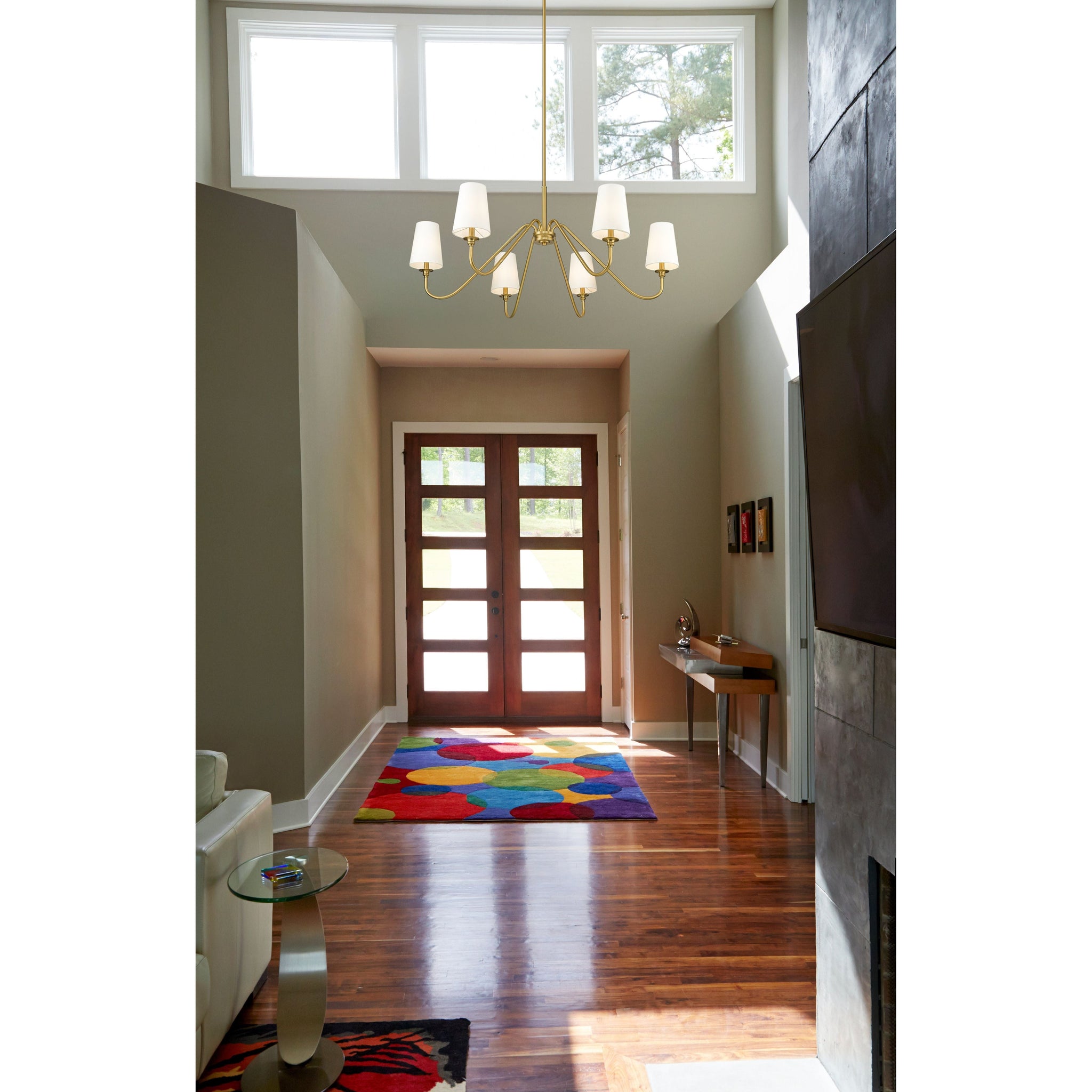 Auraena Brass Chandelier