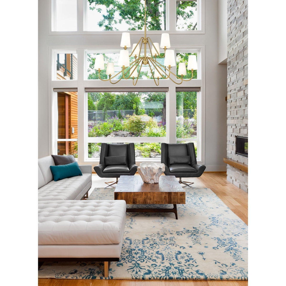 Auraena Brass Chandelier