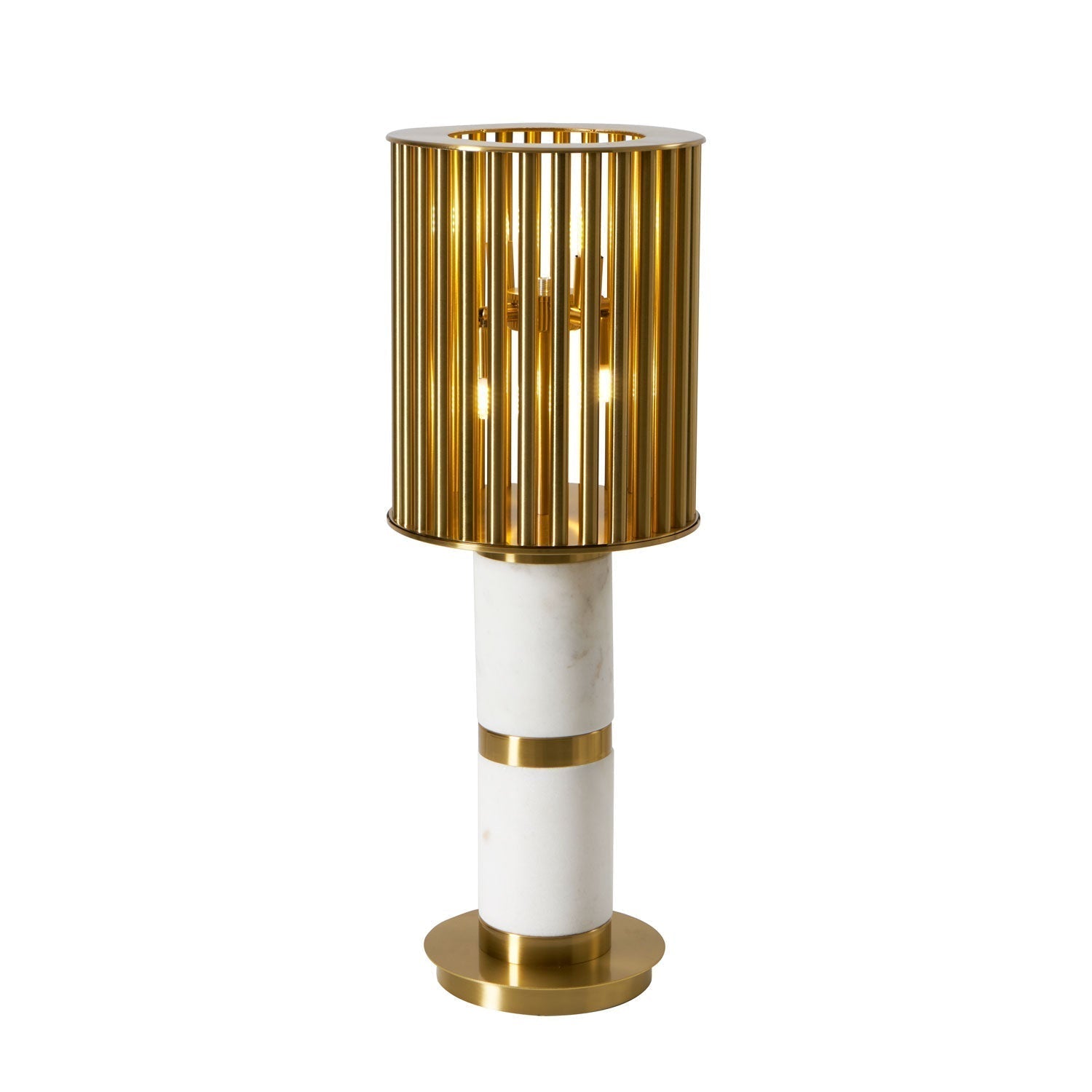 Elios Gilded Cage Table Lamp