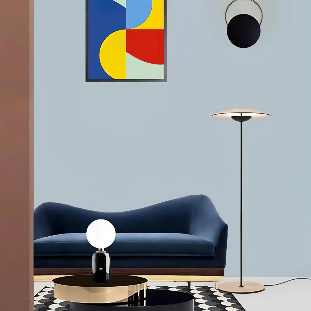 Ferinira Aluminum Minimalist Floor Lamp
