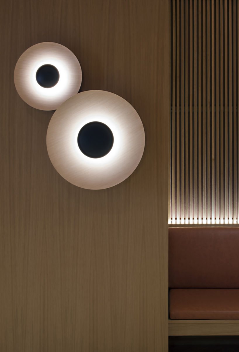 Ginger Modern Minimalist Round Wall Lamp