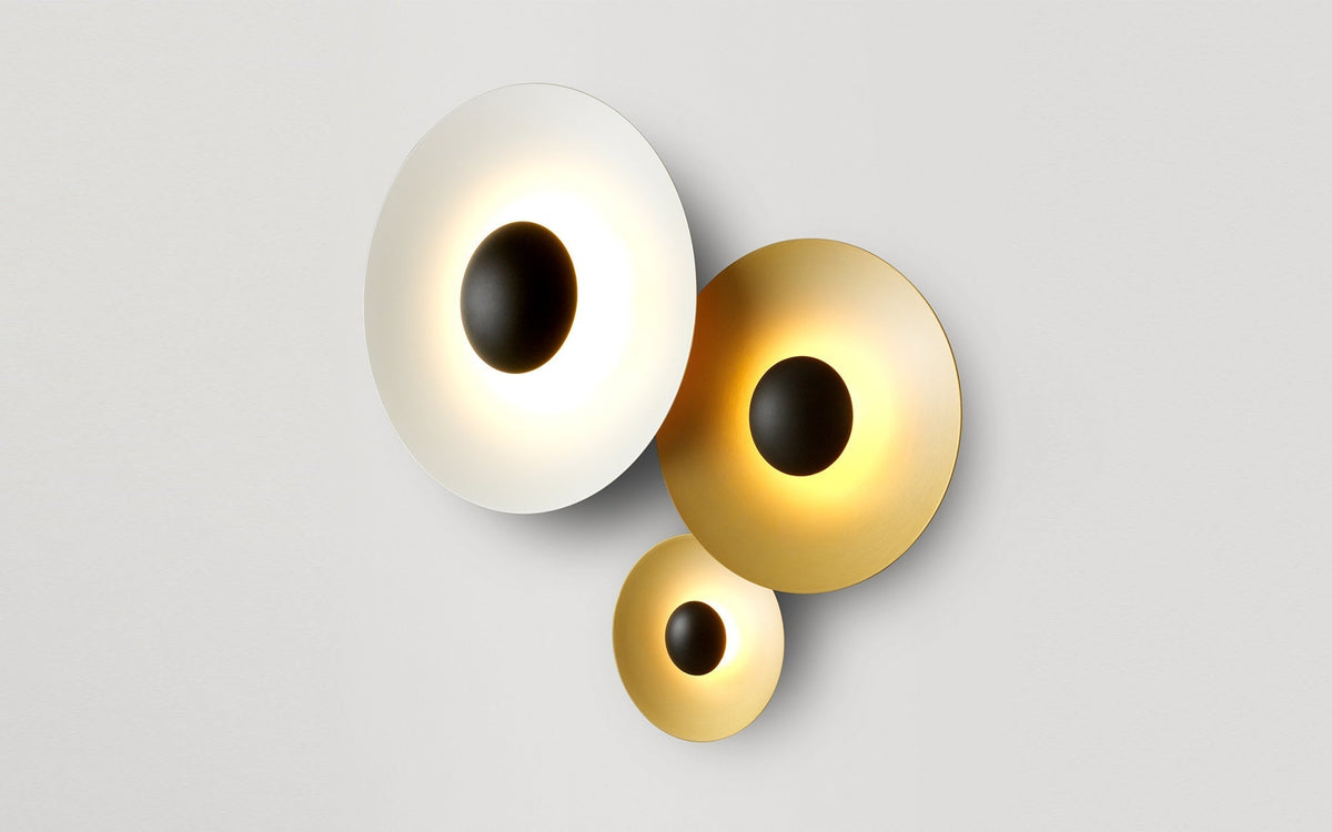 Ginger Modern Minimalist Round Wall Lamp