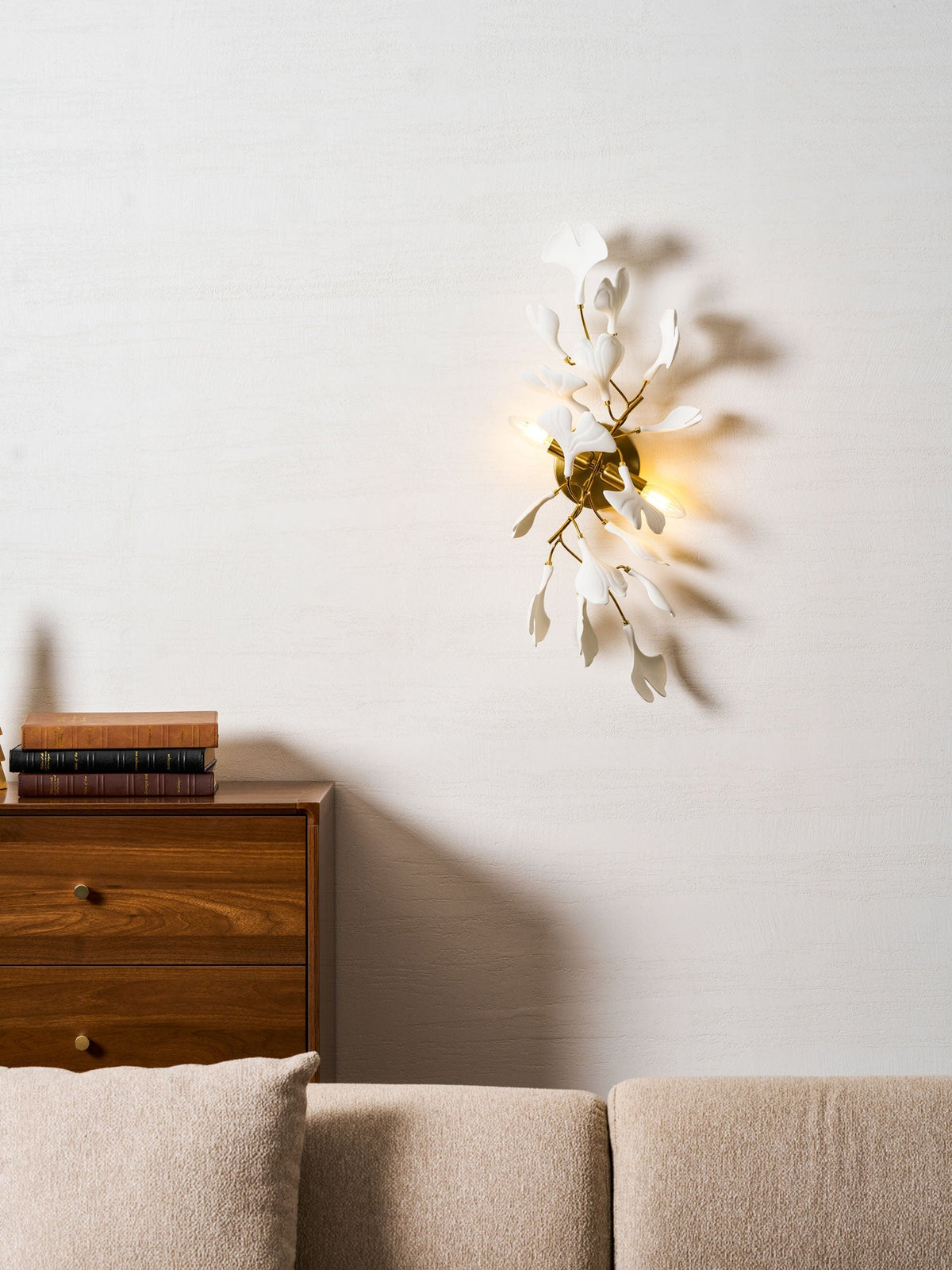 Ardenstone Gingko Flowers Indoor Wall Light