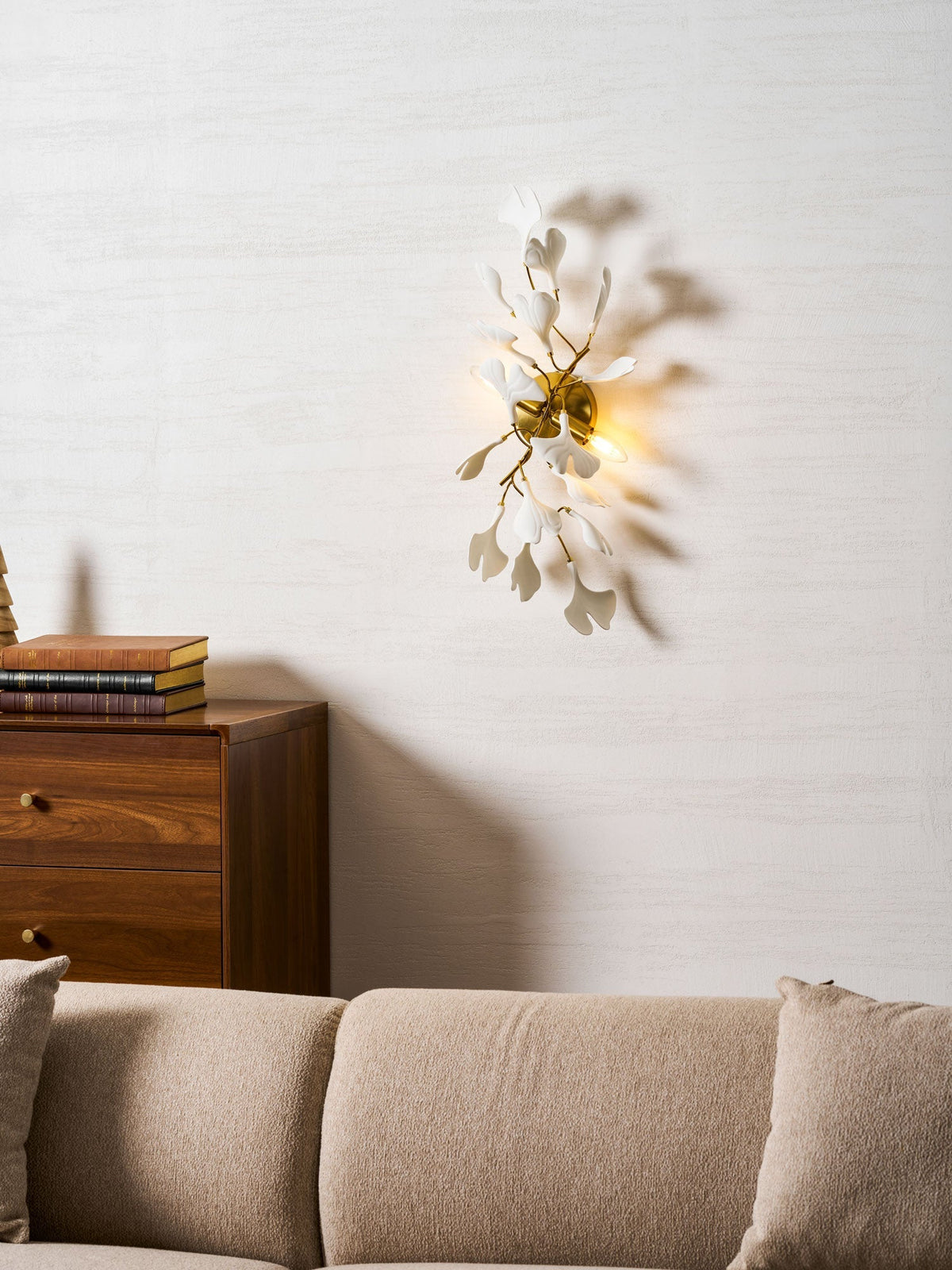 Ardenstone Gingko Flowers Indoor Wall Light