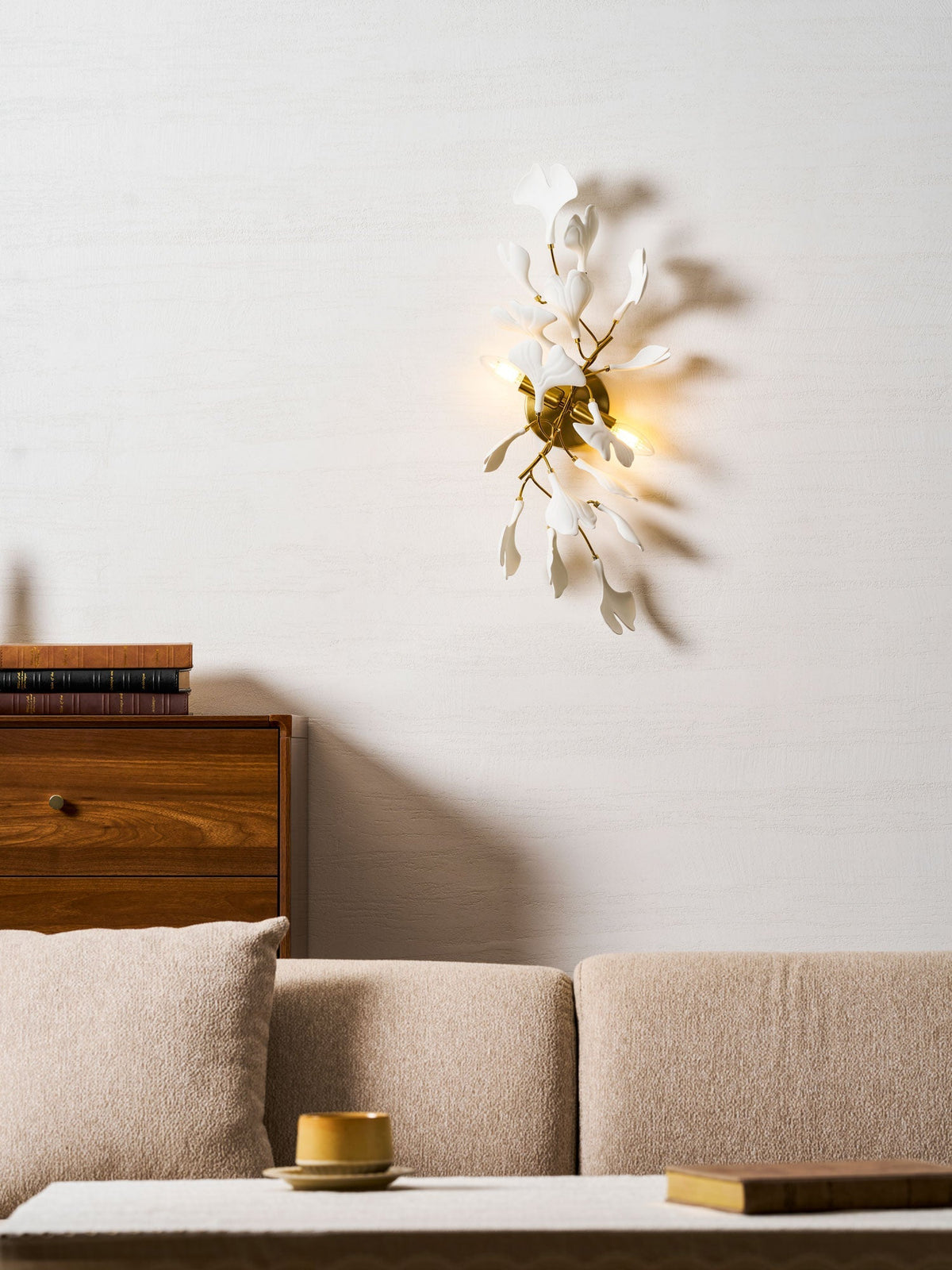 Ardenstone Gingko Flowers Indoor Wall Light