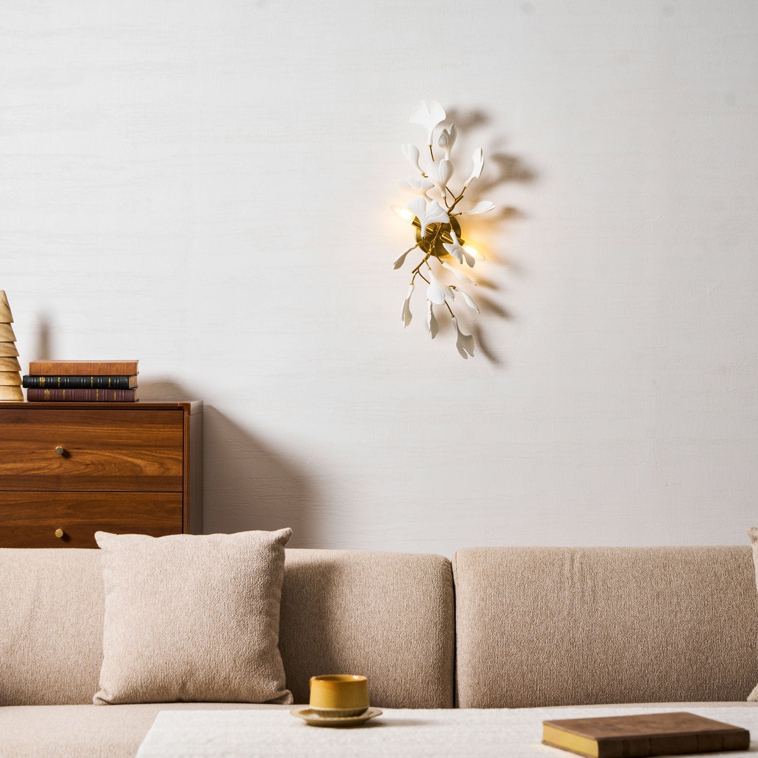 Ardenstone Gingko Flowers Indoor Wall Light