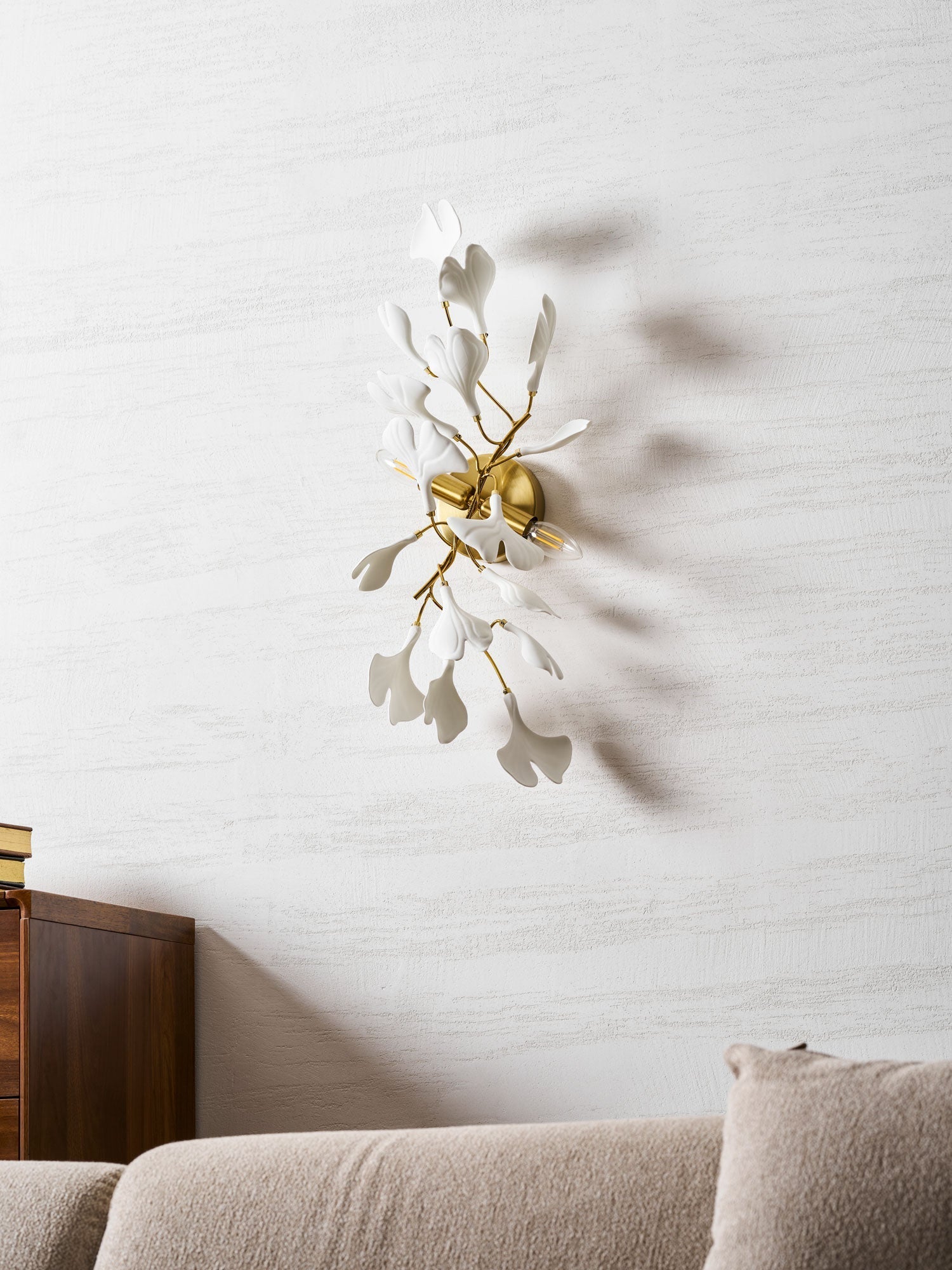 Ardenstone Gingko Flowers Indoor Wall Light