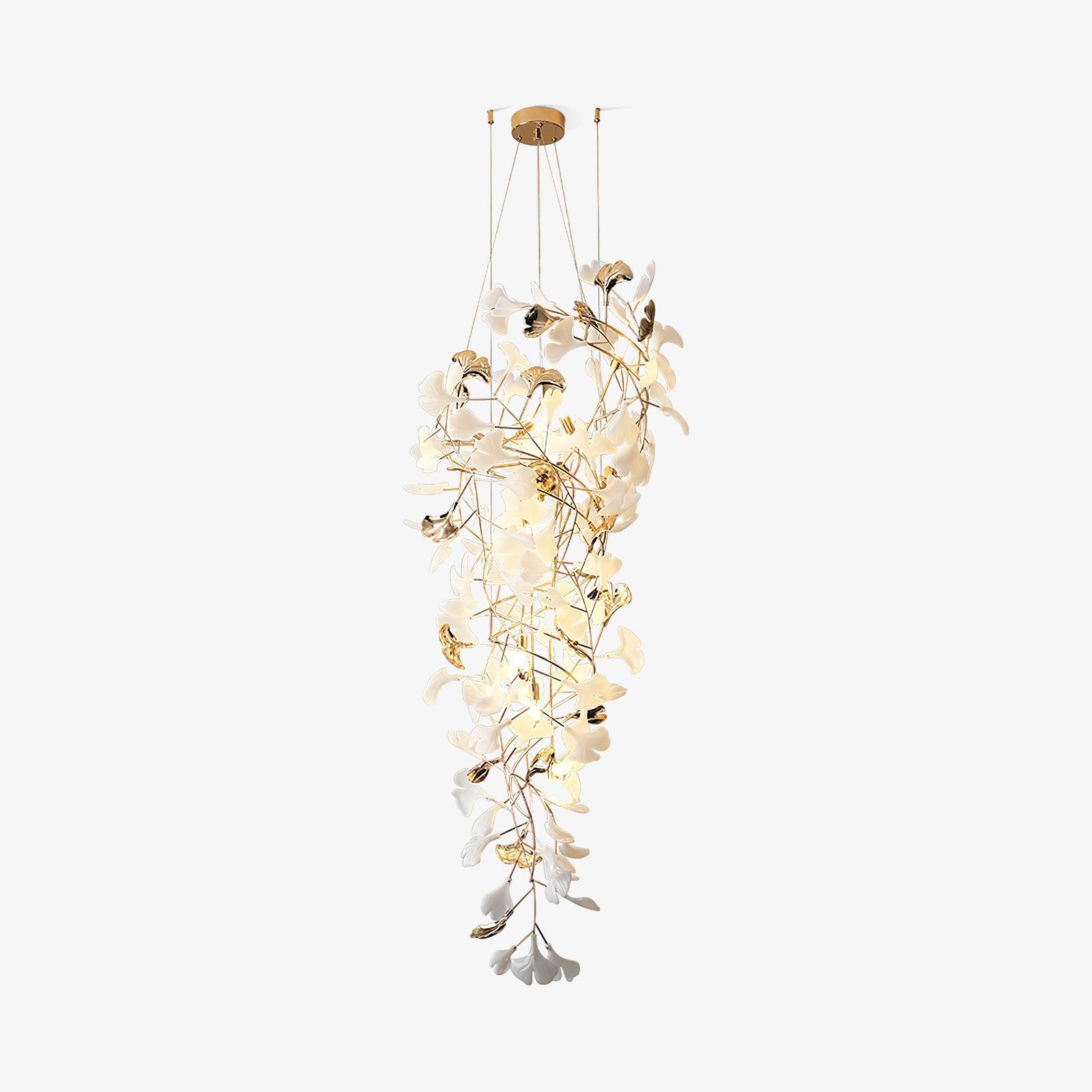Claire Luxury Gingko Chandelier
