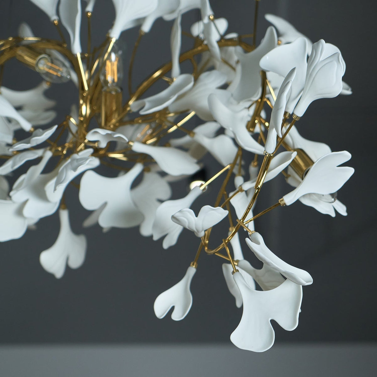 Ginkgo Cluster Chandelier