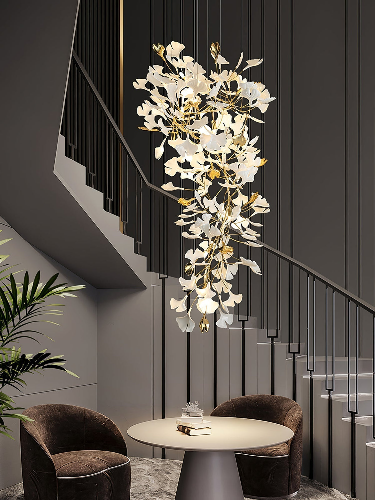 Calaena Gingko Chandelier