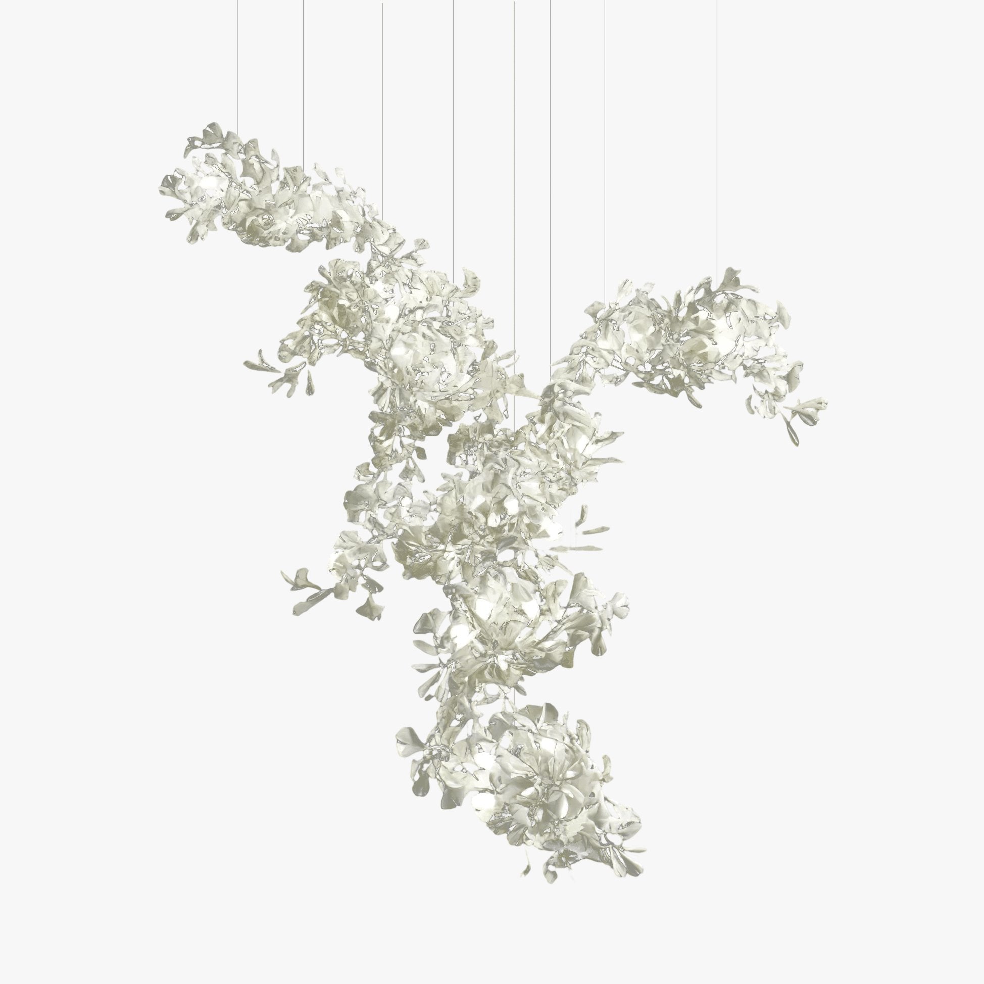 Cerivissa Gingko Ceramic Combination Chandelier