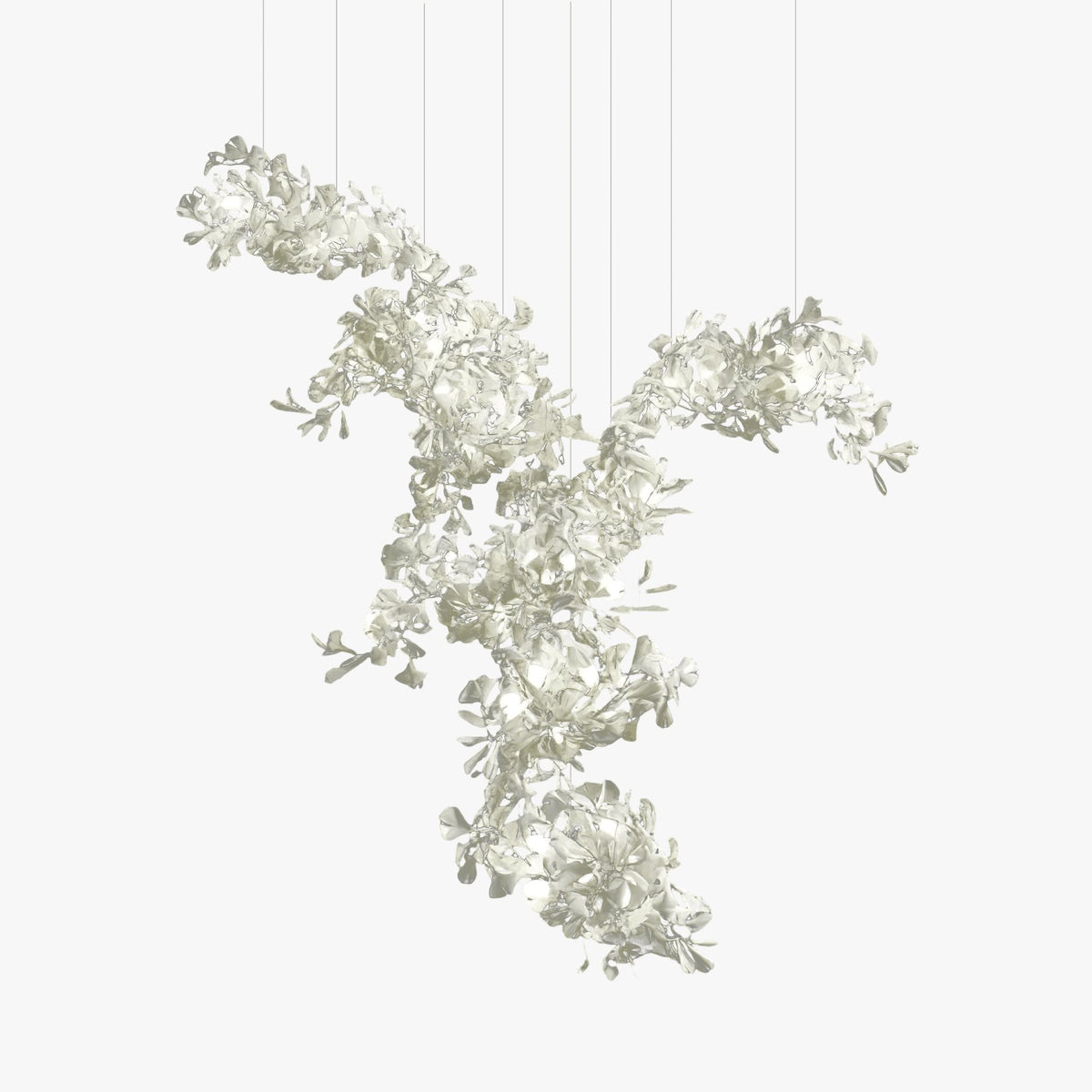 Cerivissa Gingko Ceramic Combination Chandelier