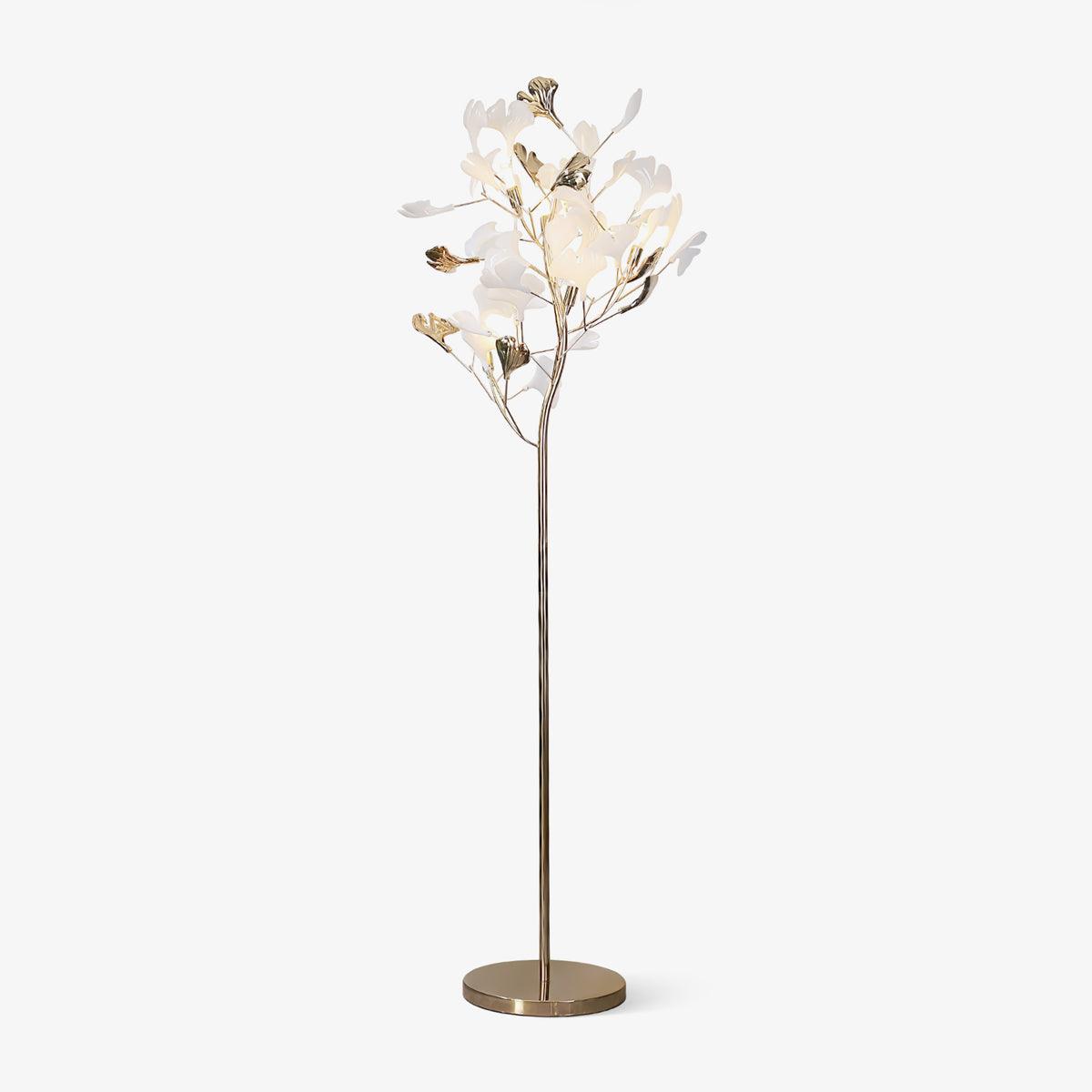 Anoren Luxury Floral Floor Lamp