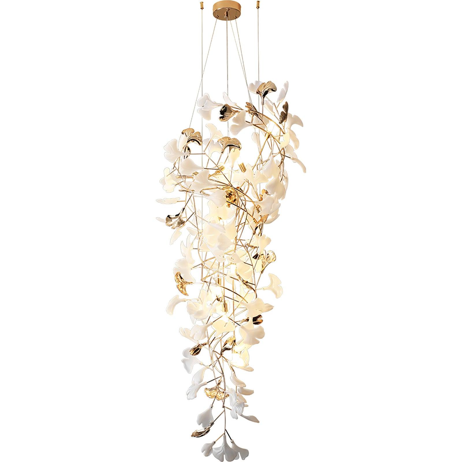 Claire Luxury Gingko Chandelier