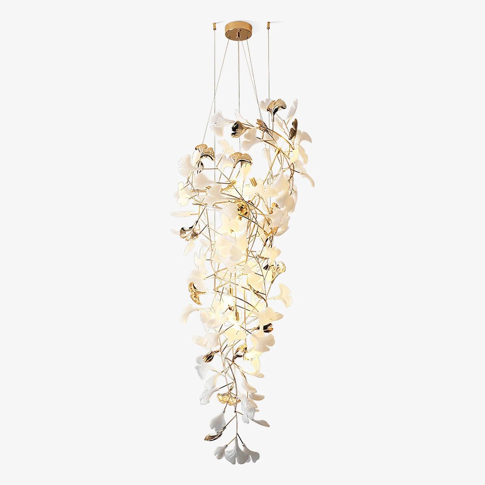 Claire Luxury Gingko Chandelier