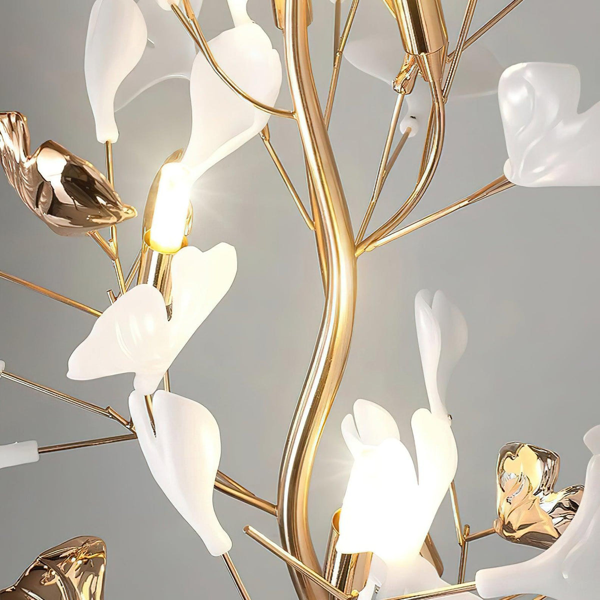 Anoren Luxury Floral Floor Lamp