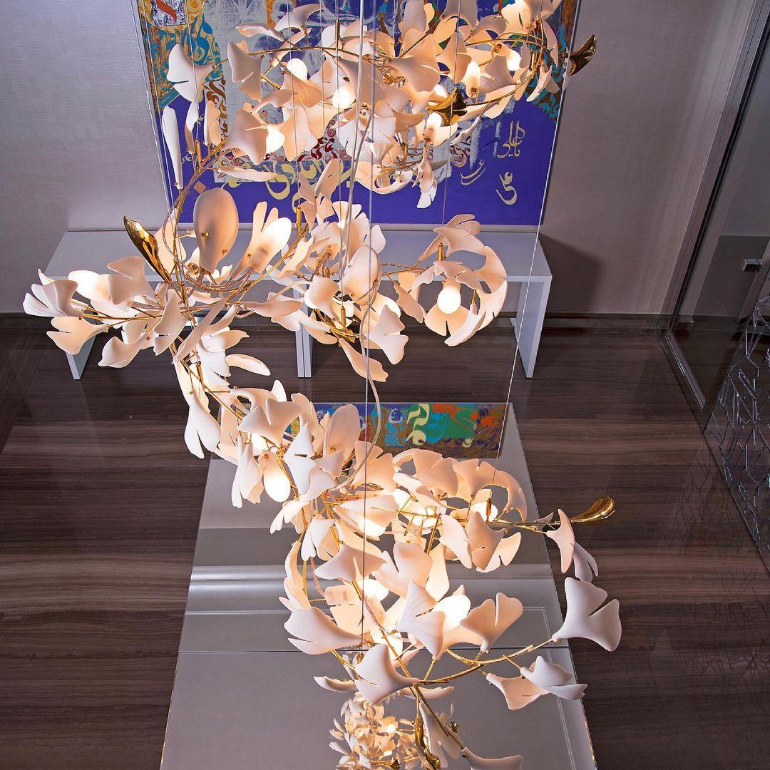Tarenis Ceramics Artistic Chandelier