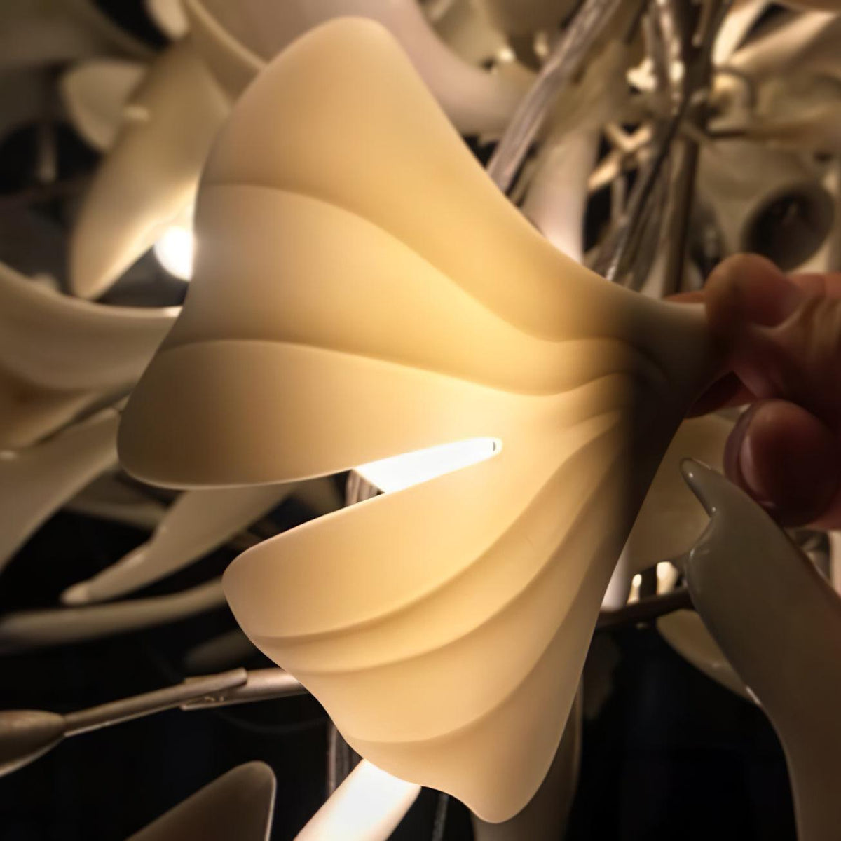 Tarenis Ceramics Artistic Chandelier
