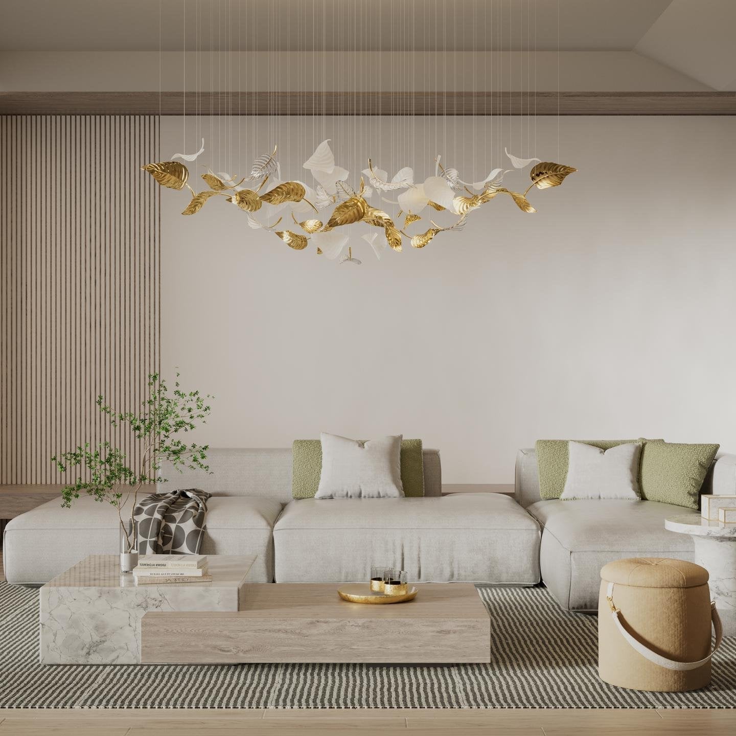 Ornorel Luxurious Glass Pendant Light