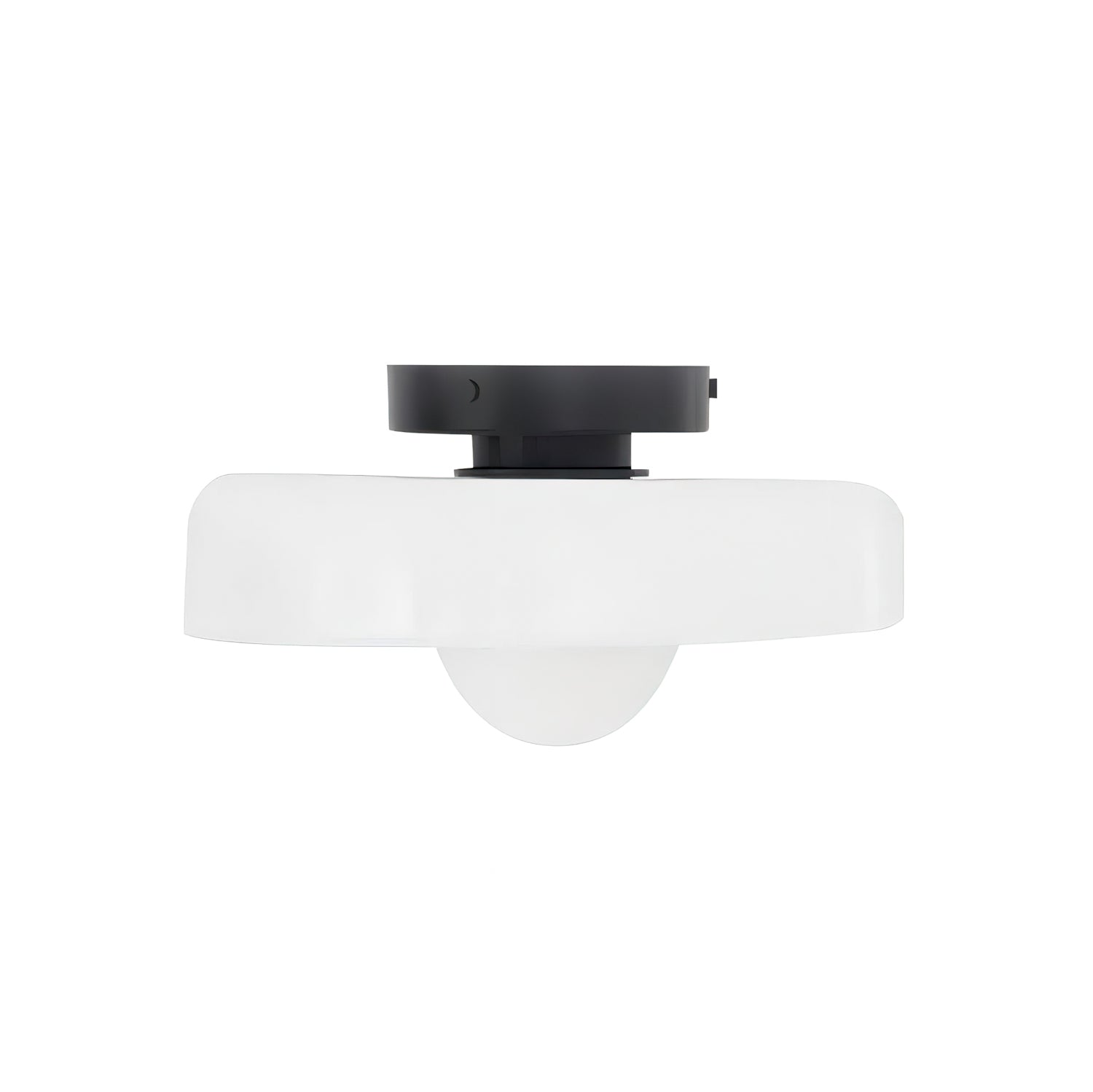 Solara Ceiling Lamp Orange Ring Playful Sculptural - Neutral Decor