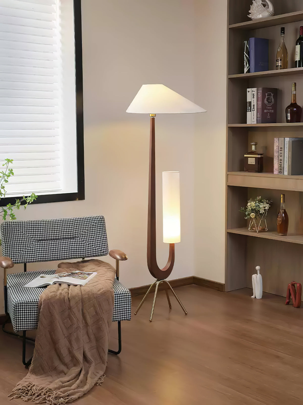 Novael Fabric Scandinavian Floor Lamp