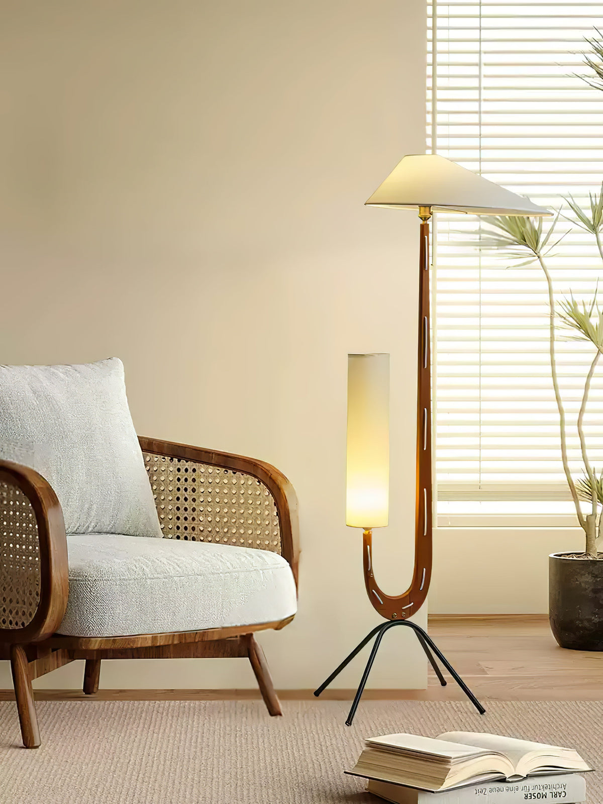 Novael Fabric Scandinavian Floor Lamp