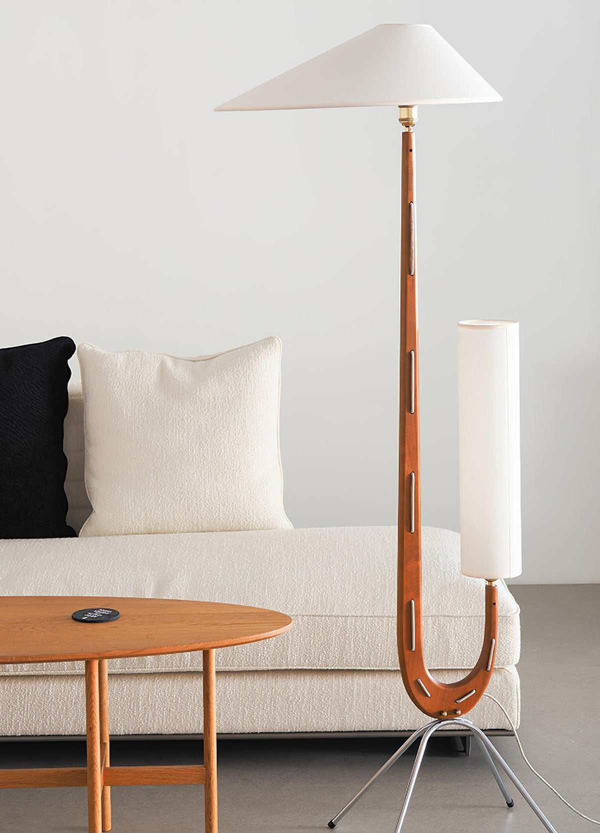 Novael Fabric Scandinavian Floor Lamp
