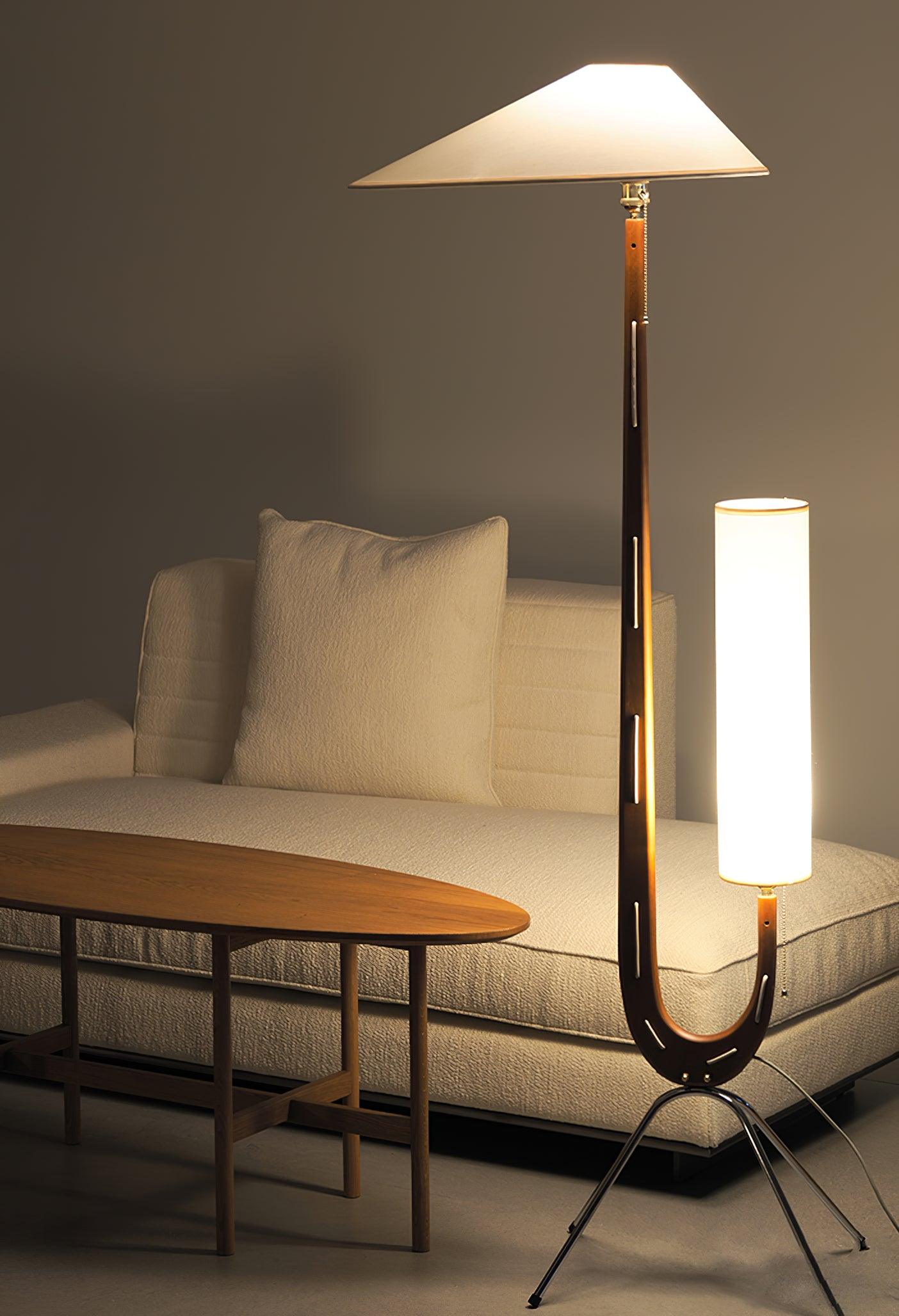 Novael Fabric Scandinavian Floor Lamp