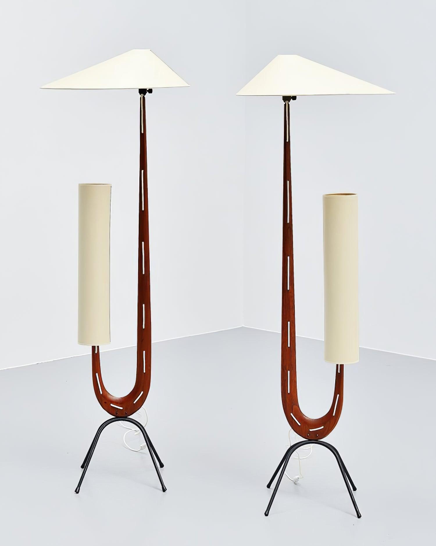Novael Fabric Scandinavian Floor Lamp