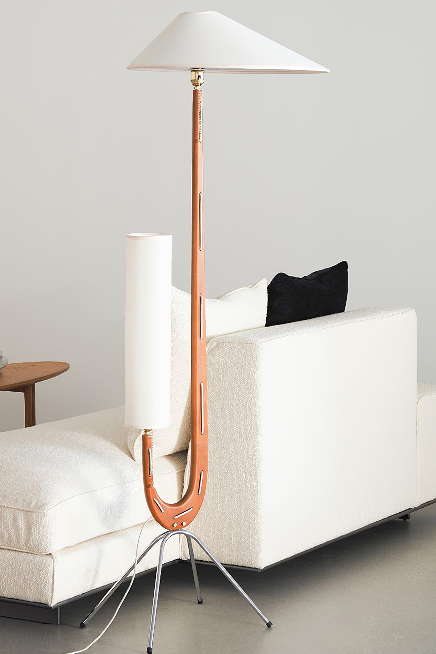 Novael Fabric Scandinavian Floor Lamp