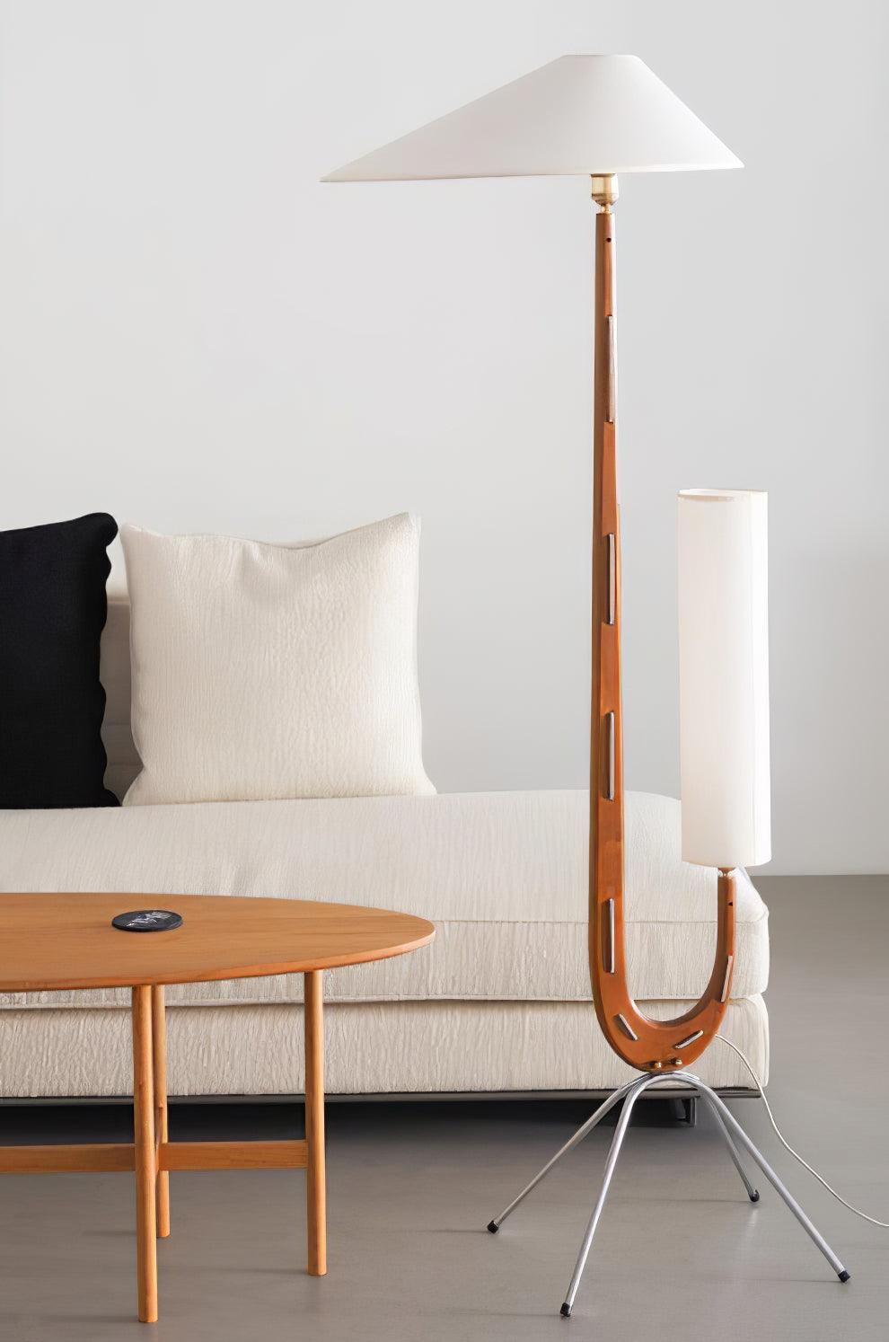 Novael Fabric Scandinavian Floor Lamp