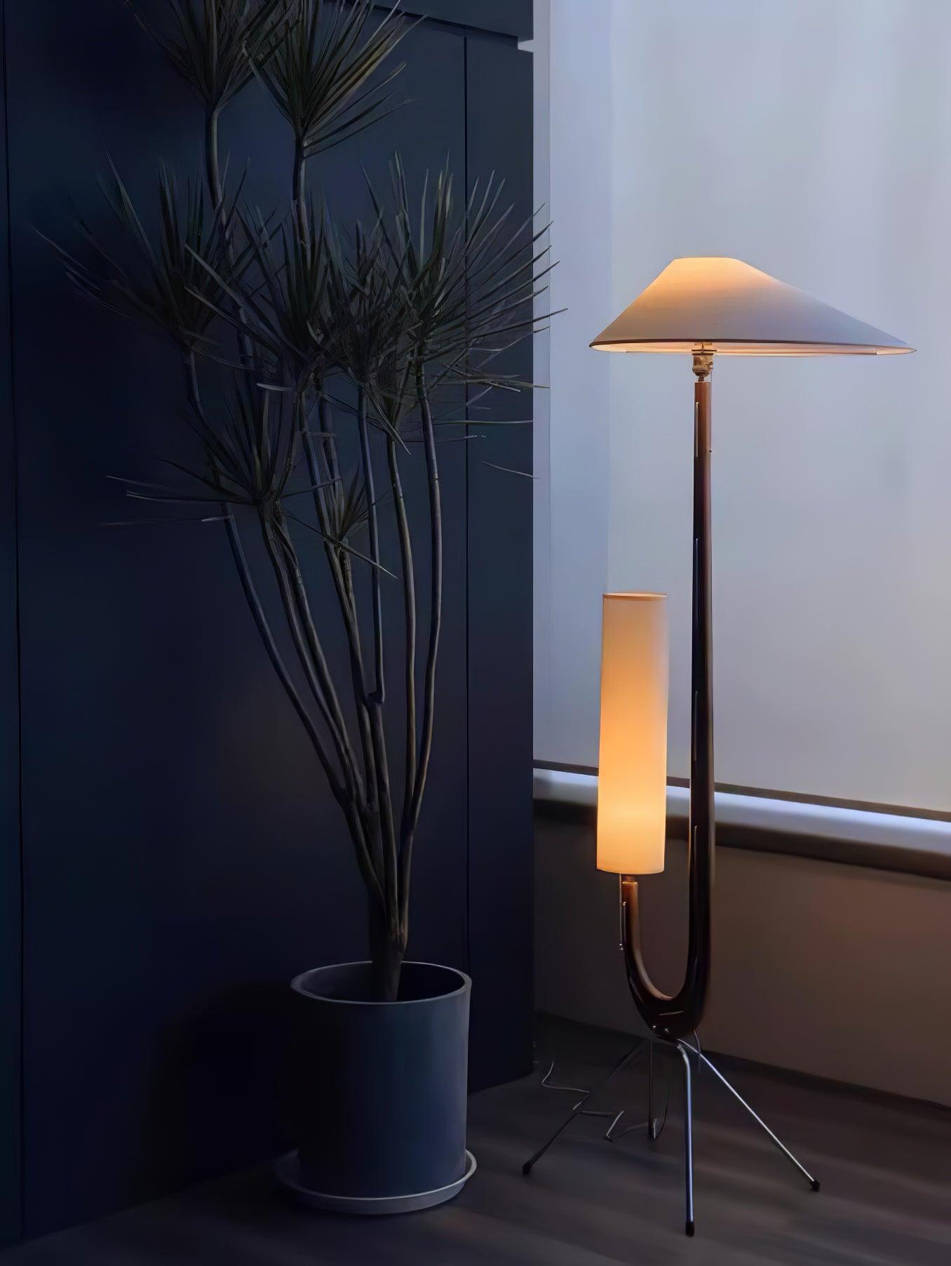 Novael Fabric Scandinavian Floor Lamp