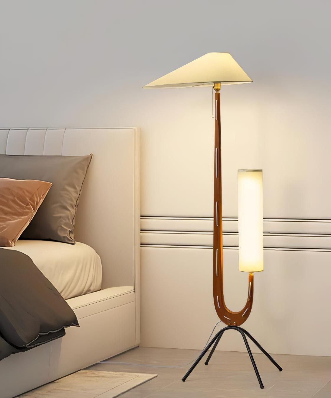 Novael Fabric Scandinavian Floor Lamp