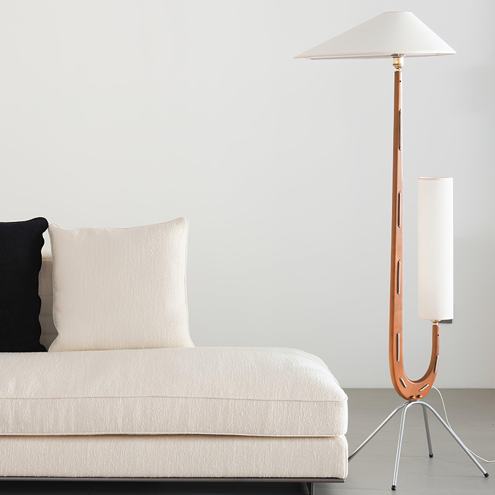 Novael Fabric Scandinavian Floor Lamp
