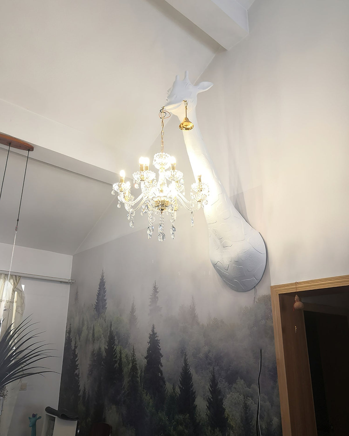 Elyoelle Individual Creativity Crystal Wall Lamp