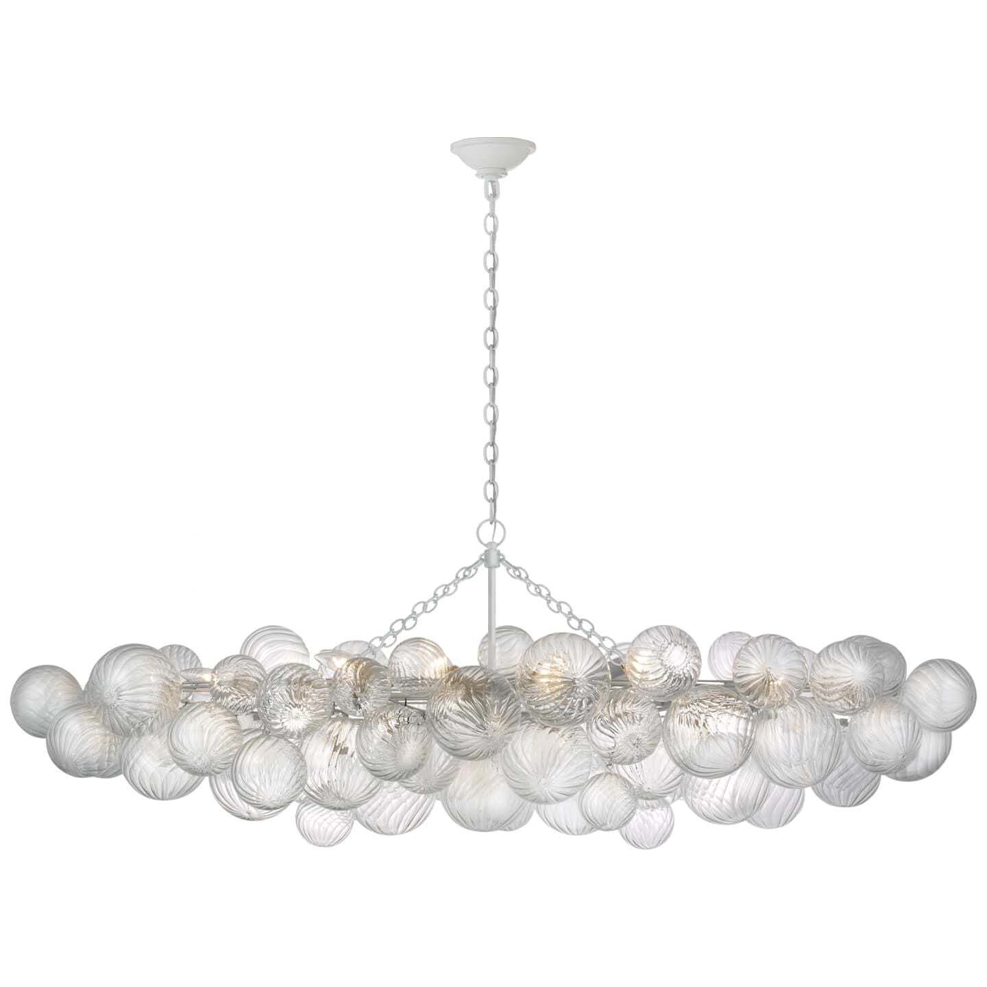 Aurora Chandelier Glass Ball Bubble Modern - Neutral Decor