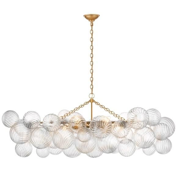 Aurora Chandelier Glass Ball Bubble Modern - Neutral Decor