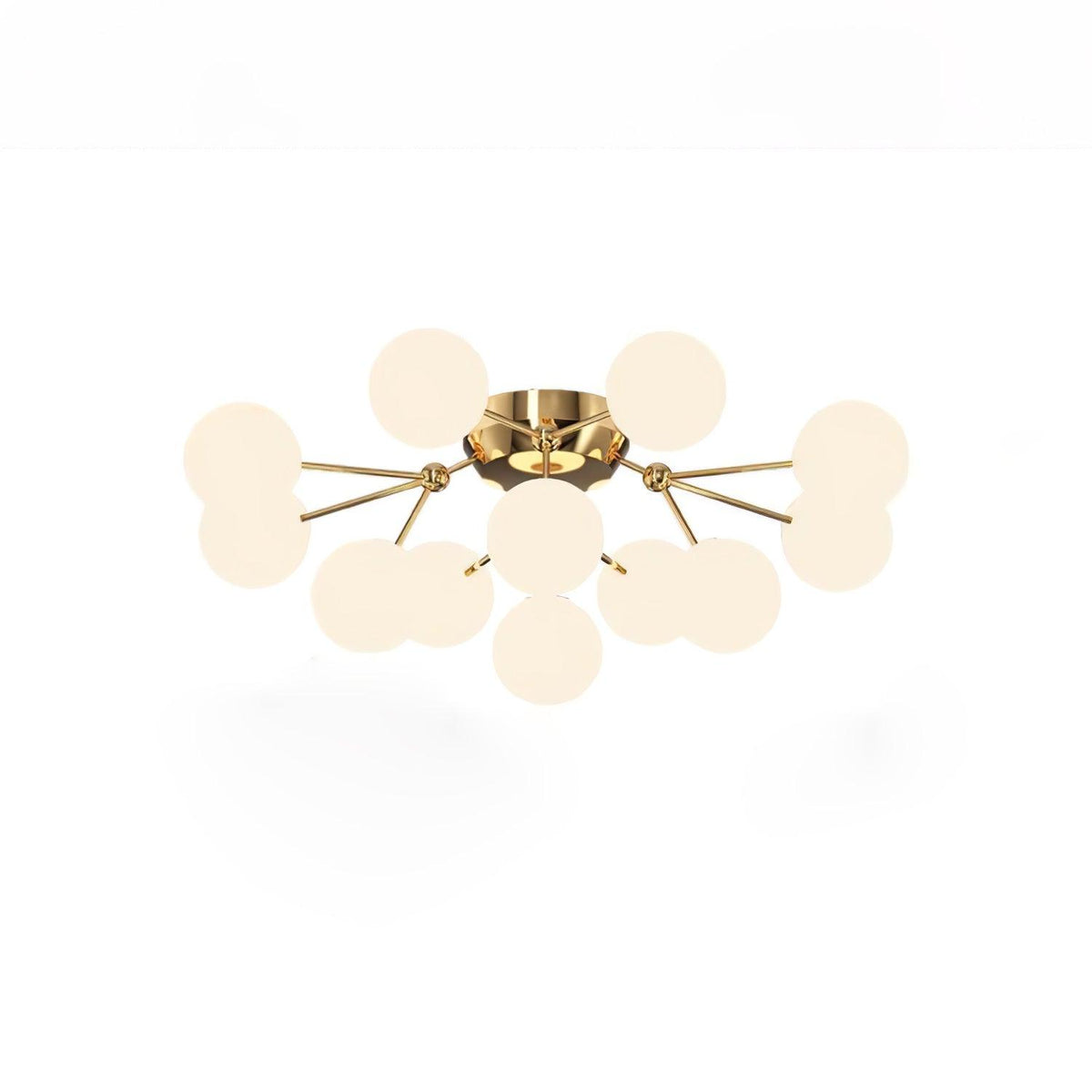 Veloel Luxury Glass Ceiling Lamp