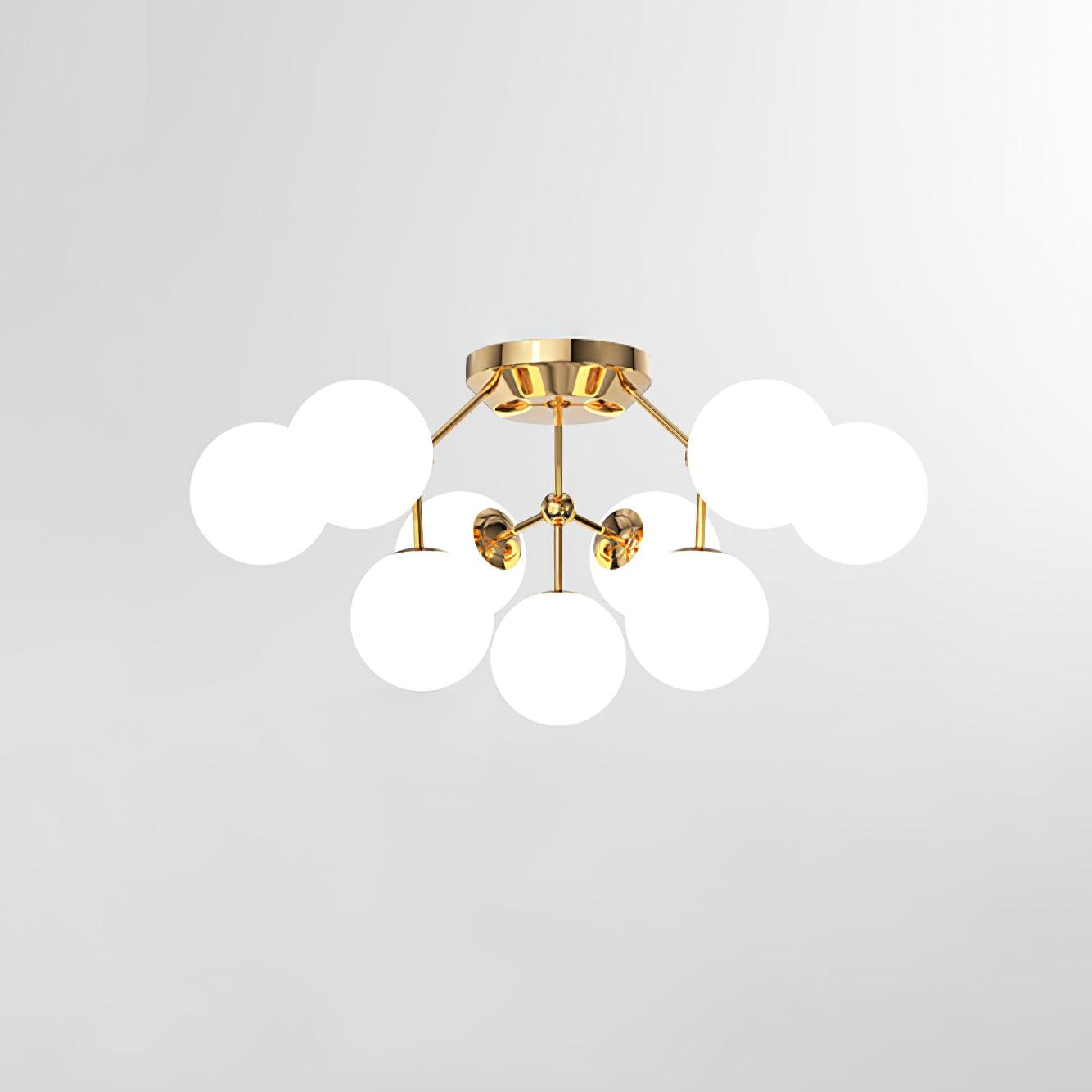 Veloel Luxury Glass Ceiling Lamp