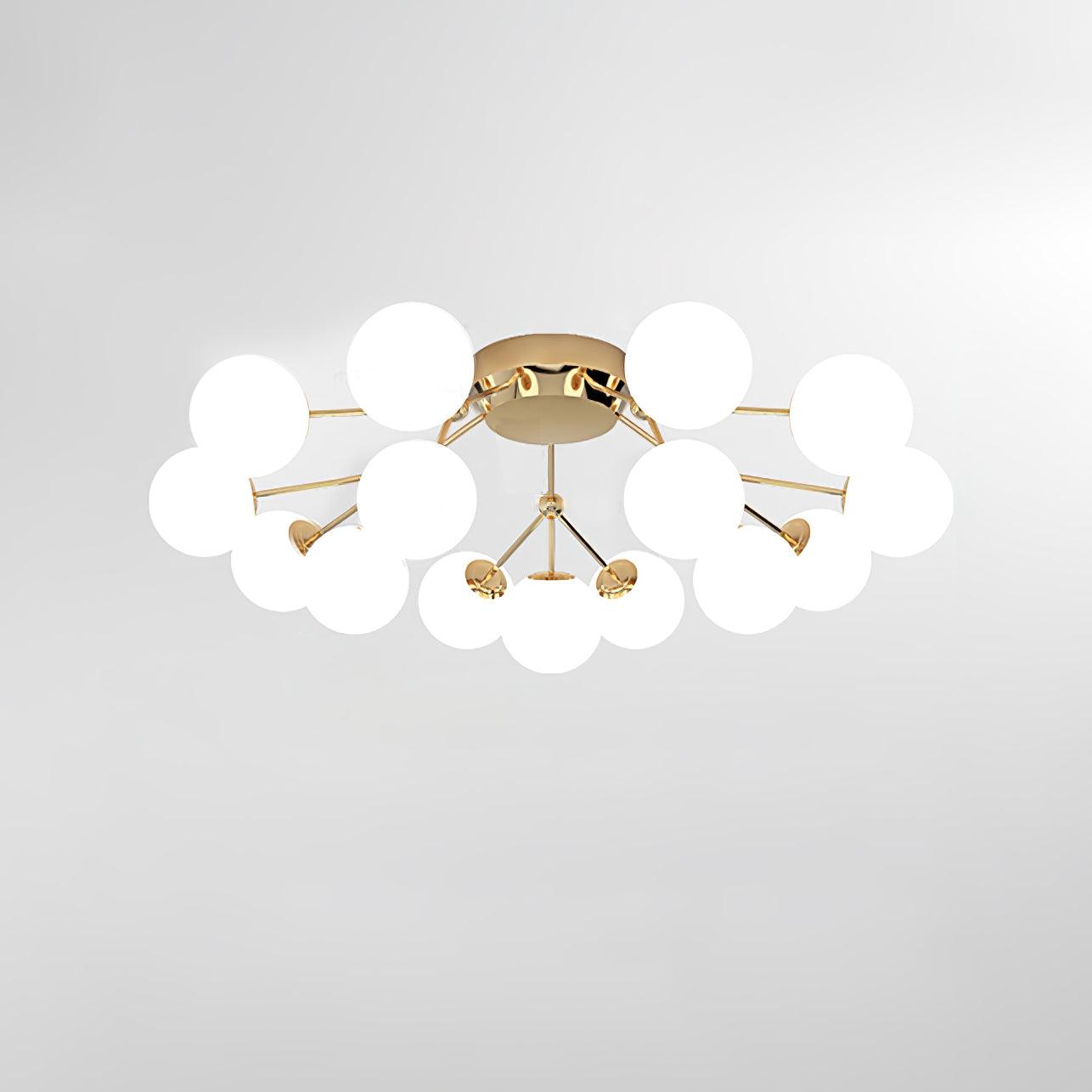 Veloel Luxury Glass Ceiling Lamp