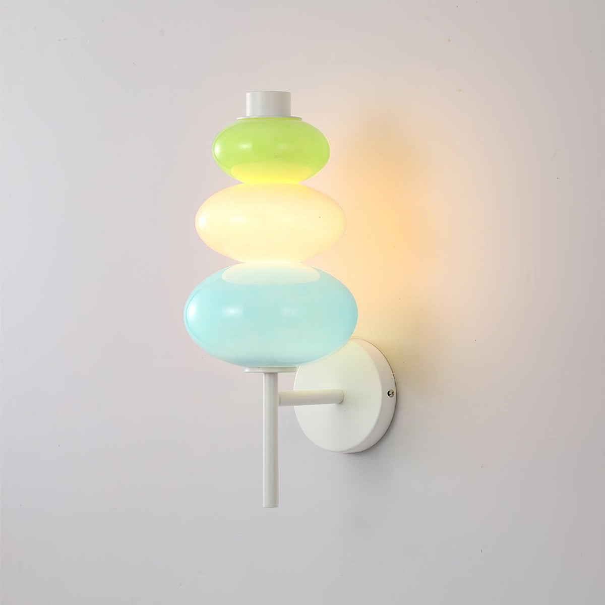 Pebble Modern Glass Wall Lamp