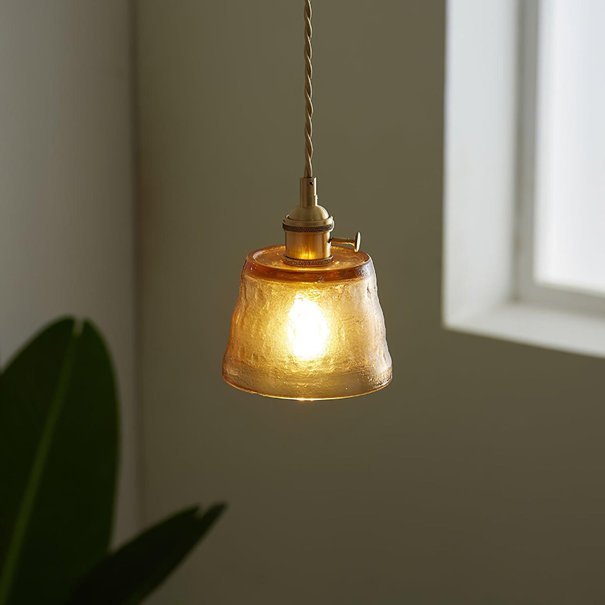 Lioreraya Pendant Lamp Copper Glass for Dining