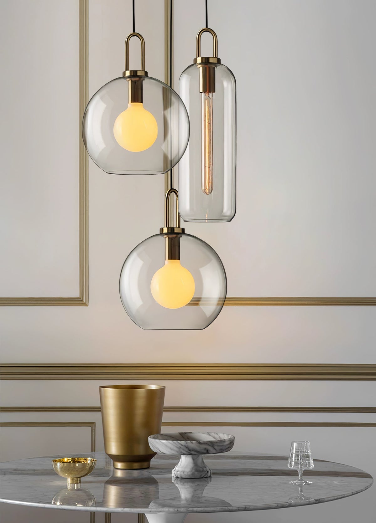 Eirisina Pendant Lamp Pendulum Glass
