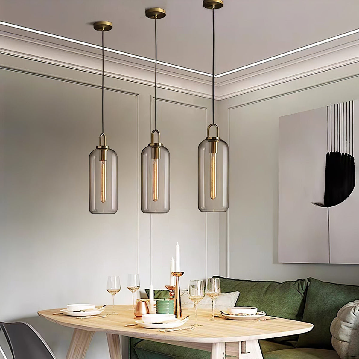 Eirisina Pendant Lamp Pendulum Glass
