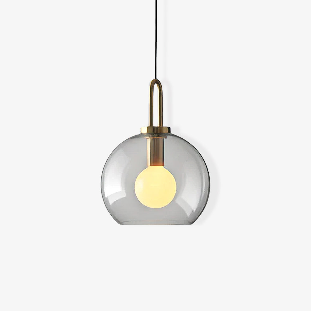 Sevelo Pendant Lamp Frosted Glass Swag Adjustable